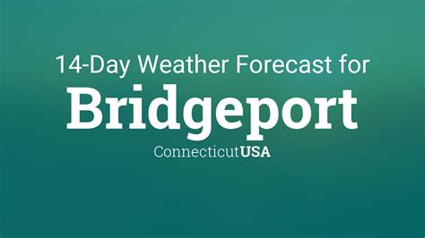 bridgeport ct weather forecast